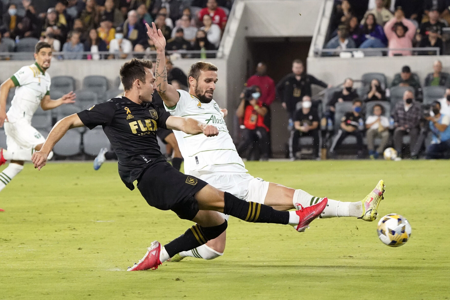 APTOPIX MLS Timbers LAFC Soccer